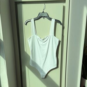 Abercrombie & Fitch Soft White Bodysuit